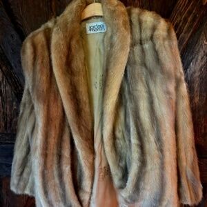 Vintage Jordan and Marsh Mink Stole